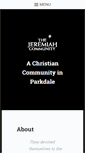 Mobile Screenshot of jeremiahcommunity.ca